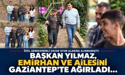 Özel gereksinimli çocuk oyun alanına alınmamıştı! Başkan Yılmaz, Emirhan ve ailesini Gaziantep’te ağırladı…