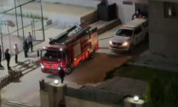 Gaziantep’te kapalı otoparkta araç alevlere teslim oldu