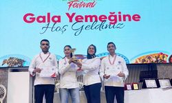 GAÜN’lü öğrencilerden büyük başarı! 6. Gastronomi Festivali’nde ikinci oldu