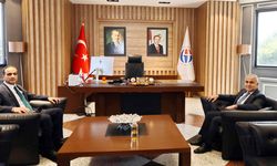 Başkan Sürmelioğlu’ndan Rektör Doğan’a ziyaret! Görüş alışverişinde bulunuldu