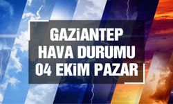 Gaziantep günlük hava durumu | 04 Ekim 2026 Pazar