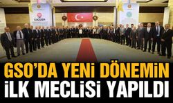 Gaziantep Sanayi Odası’nda yeni dönemin ilk meclisi yapıldı