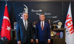 Gaziantep Milletvekili Meriç’ten Özel’e ziyaret! Gaziantep’i konuştular…
