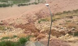 Gaziantep’te yağış sonrası ürkütücü görüntüler!