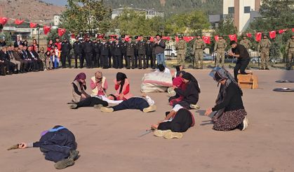 Gaziantep’te helikopterlerden özel gösteri…