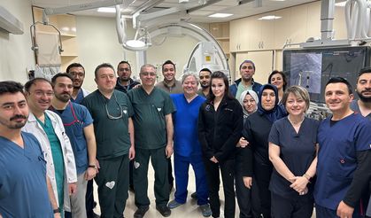 GAÜN Hastanesi’nde bölge için bir ilk: Ameliyatsız mitral kapak tamiri