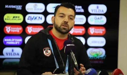 Gaziantep FK Teknik Sorumlusundan Galatasaray maçı açıklaması! "1 puan aldık ama buruğuz"