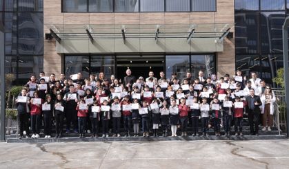 Gaziantep Erdem Koleji'nden AMO'da 74 madalya ile zirvede