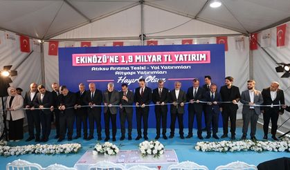 Kahramanmaraş’ta Ekinözü’nün geleceğine büyük yatırım! Atıksu sorunu tarih oldu…