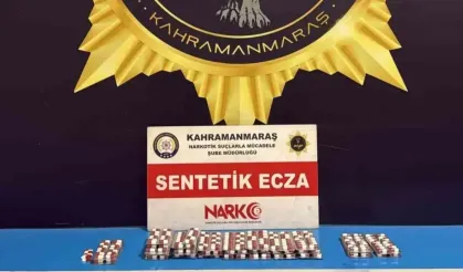Gaziantep’in komşu ilinde narkotik operasyonu! Binlerce sentetik ecza ele geçirildi