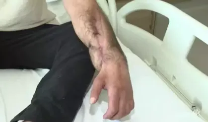 Elektrik akımına kapılan işçi, doku nakliyle Gaziantep'te yaşama tutundu!