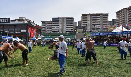 Gaziantep’te Şahinbey Er Meydanı’nın şampiyonu Mustafa Taş oldu