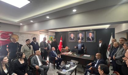 Atay’dan İl Başkanı Kılıç’a hayırlı olsun ziyareti