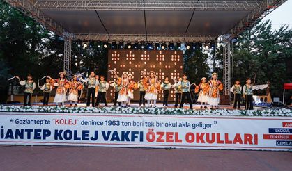 Gaziantep Kolej Vakfı Dansın Renkleriyle sahneye taşıdı