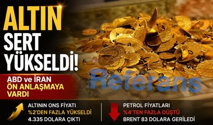 Altında sert yükseliş! ABD-İran anlaşması altını nasıl etkiledi?