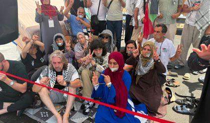 Gazze’deki ablukayı kırmak için yola çıkmışlardı! Aktivistler açlık grevine başladı