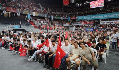 Gaziantep'te TÜGVA Yaz Okulu'nda renkli kapanış