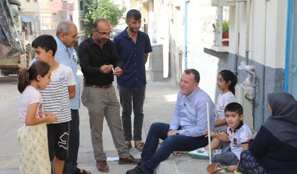 Başkan Doğan, vatandaşlarla bir araya geldi! Projeler hakkında istişarede bulundu