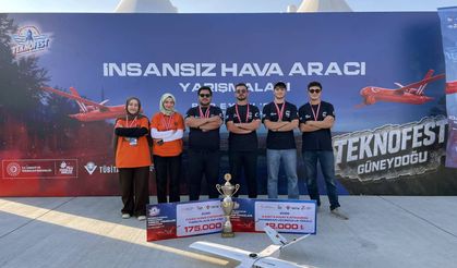 GAÜN’ün Skytürk takımı Teknofest’te üçüncü oldu