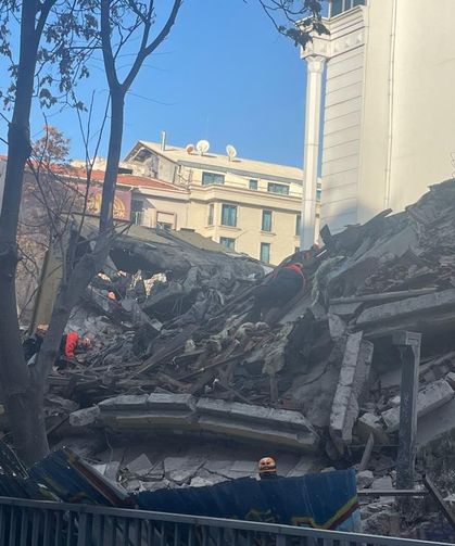 Ankara’da yıkım çalışması gerçekleştiren binada çökme meydana geldi: AFAD olay yerinde!