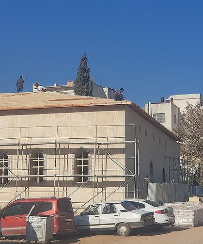 Gaziantep'te depremlerde zarar gören tarihi cami restore edildi