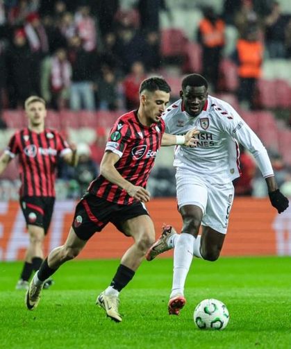 Samsunspor: 4 - Shkendija: 0 (Maç Özeti)