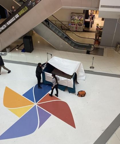 AVM'de esrarengiz ölüm