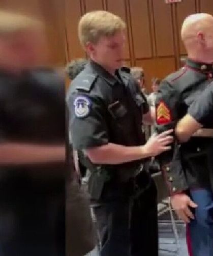 ABD Senatosu'nda eski askerden protesto: "Kimse İsrail için savaşmak istemiyor"