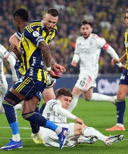 Fenerbahçe: 1 - Beşiktaş: 0 (Maç Özeti)