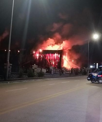 Son dakika: Ankara'da fabrika yangını