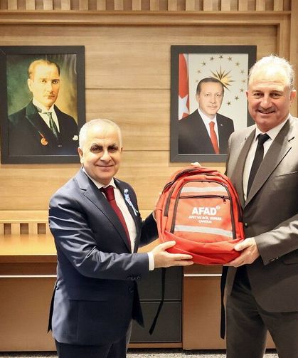 AFAD Gaziantep İl Müdürü Coşkun’dan Rektör Doğan’a ziyaret