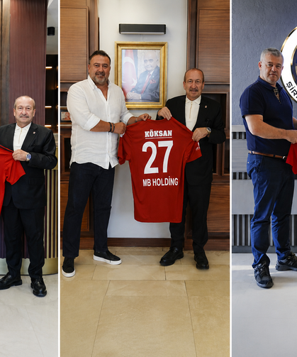 Gaziantep FK Başkanı Yılmaz’dan, Çeker, Balat ve Çelik’e ziyaret