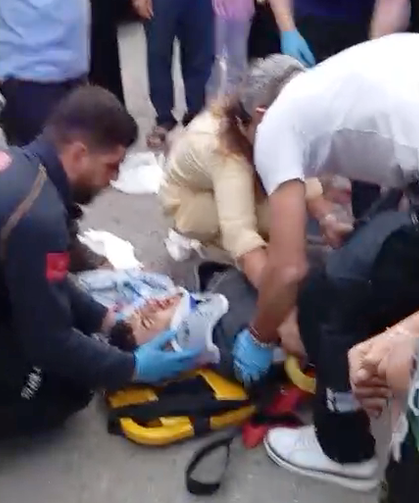 Gaziantep’te motosiklet kazası: 2 Yaralı!