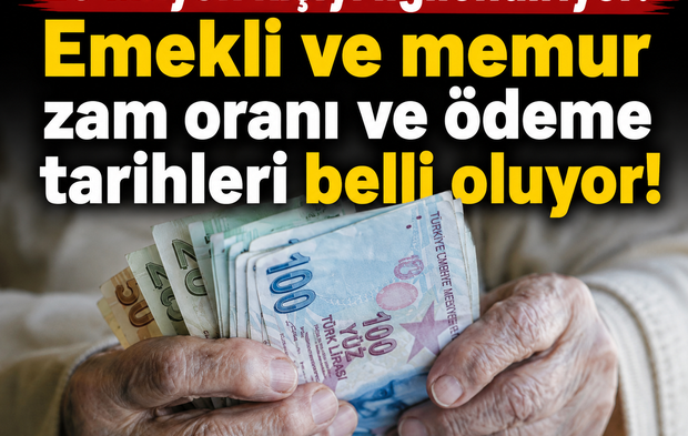 20 Milyon kişiyi ilgilendiriyor! Emekli ve memur zam oranı ve ödeme tarihleri belli oluyor!