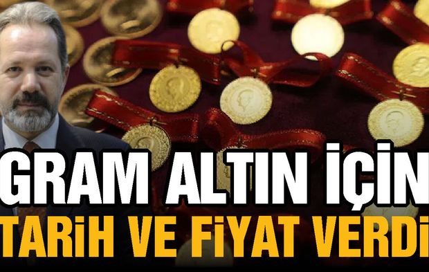 İslam Memiş’ten kritik altın açıklaması! Gram altın için tarih ve fiyat verdi