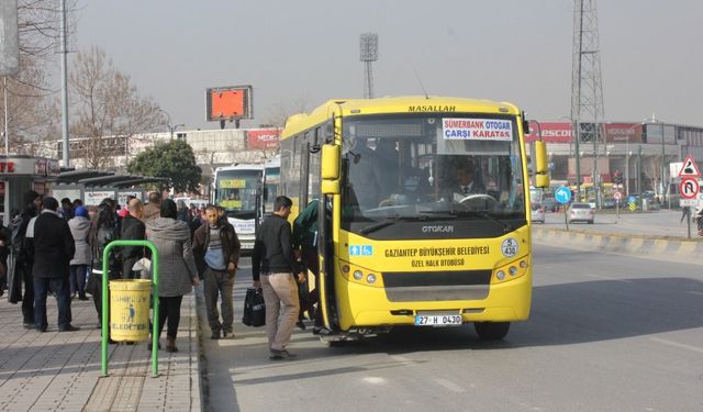 Gaziantep'te toplu taşımaya zam yapıldı: İşte zamlı tarife!