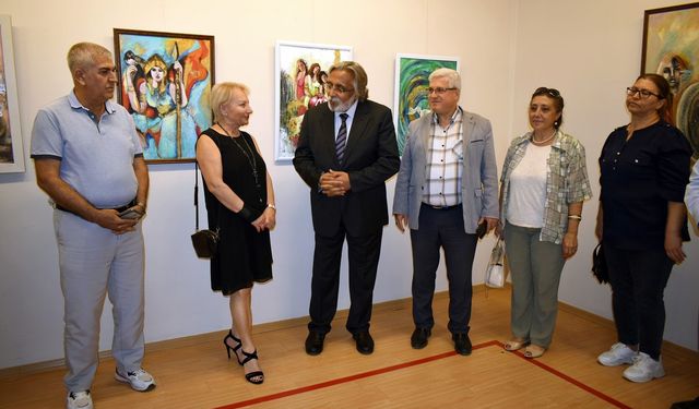 Amazon Kadınlar Resim Sergisi SANKO Sanat Galerisi’nde!