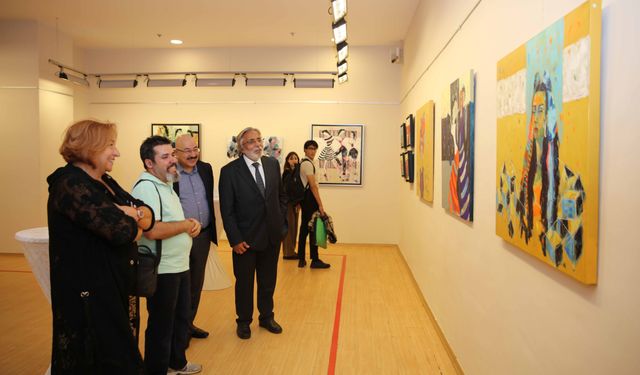 SANKO Sanat Galerisi’nde ‘Hayatın Renkleri’ temalı resim sergisi