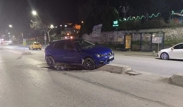 Trafik hatası kameralara yansıdı!