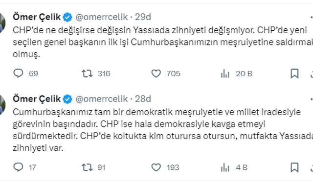 ''CHP'nin mutfağında Yassıada zihniyeti var.”
