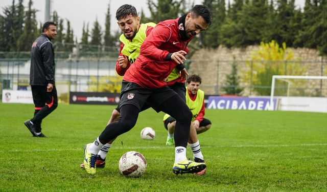 Gaziantep FK, Ankaragücü maçının hazırlıklarını sürdürdü
