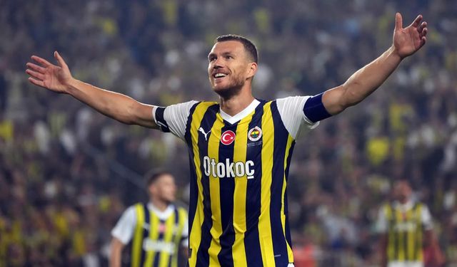 Edin Dzeko, Fenerbahçe'ye veda etti