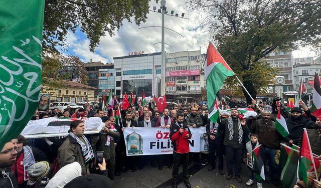 STK'lar İnsan Hakları Günü'nde Filistin için yürüdü!