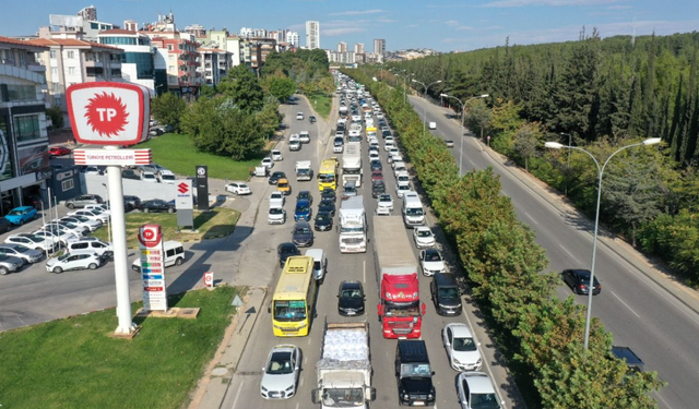 Gaziantep’in Trafik Yoğunluk Haritası Belli Oldu! 24 Mayıs 2025 Cumartesi