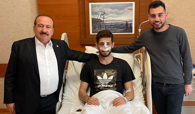 Gaziantep FK oyuncusu Arda Kızıldağ hastanede