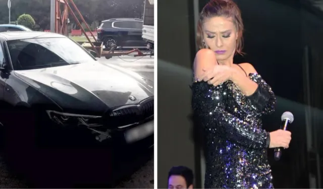 Ünlü Şarkıcı Yıldız Tilbe, Polis Aracına Çarptı