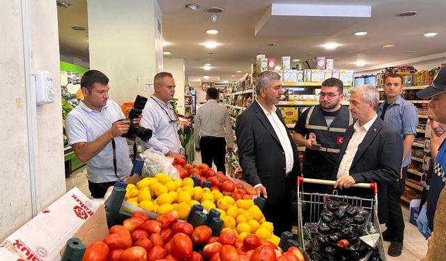 Gaziantep’te market denetiminde fahiş fiyat tespit edildi