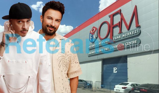 Tarkan ve Ceza Gaziantep'te sahne alacak