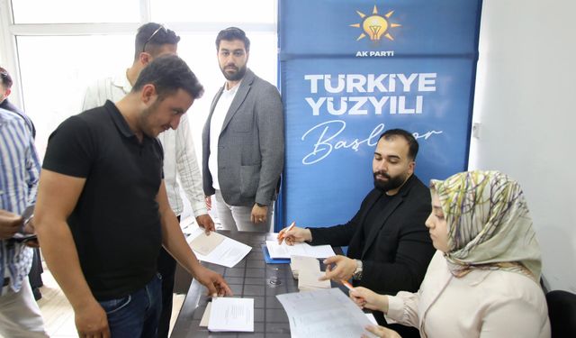 AK Parti Gaziantep’te temayül heyecanı başladı