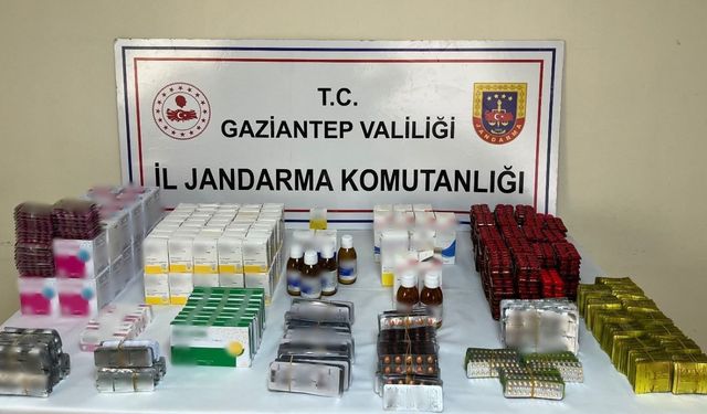 Gaziantep'te kaçak ilaç operasyonu: 2 gözaltı